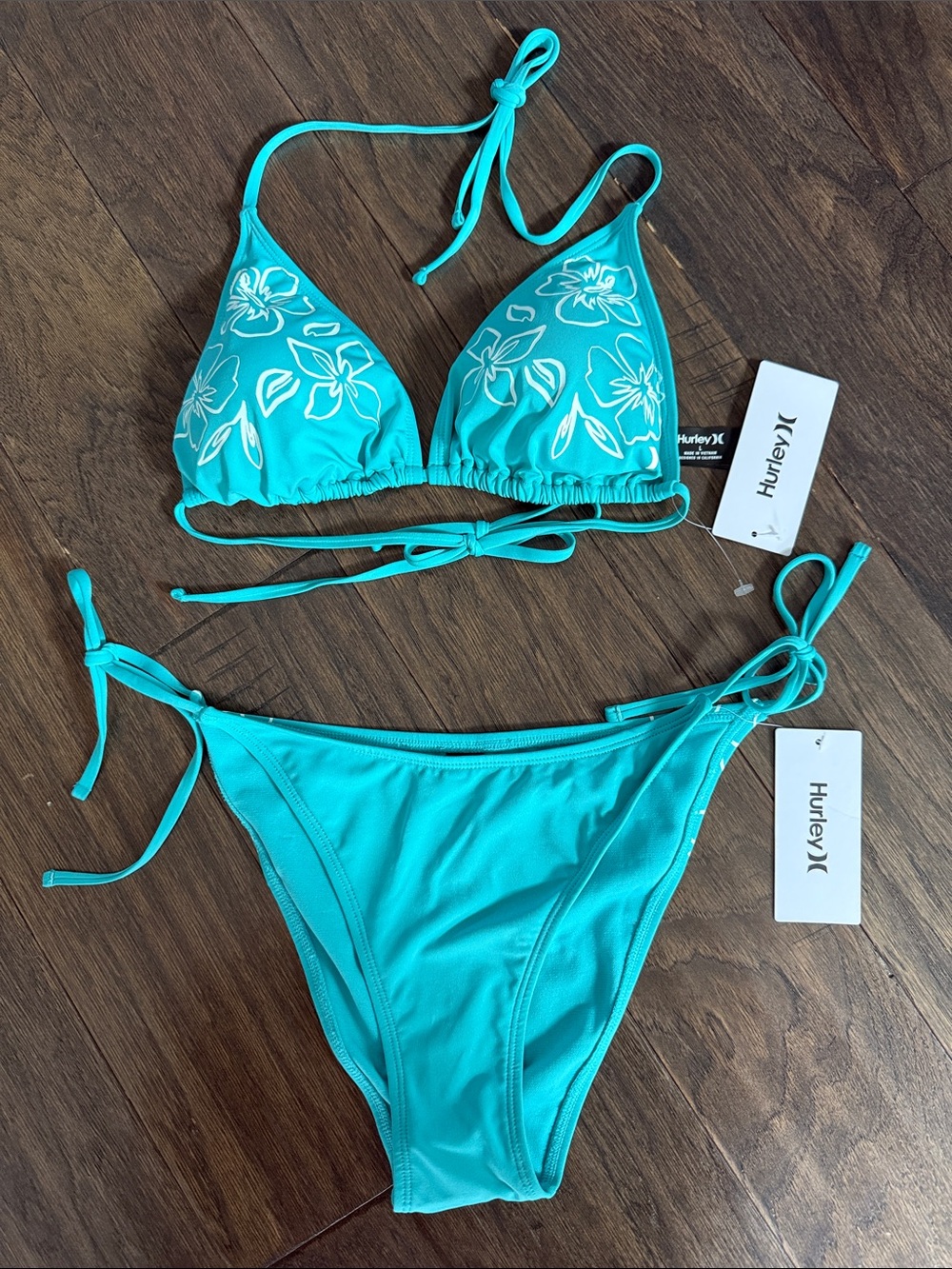NWT Hurley Bikini Set L